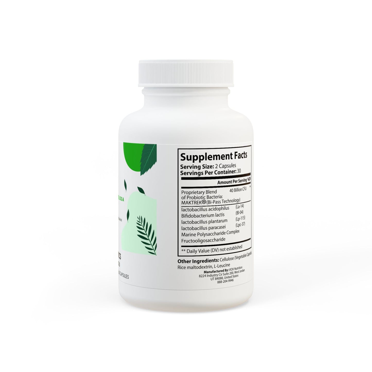 Probiotics Supplement (60 Capsules)