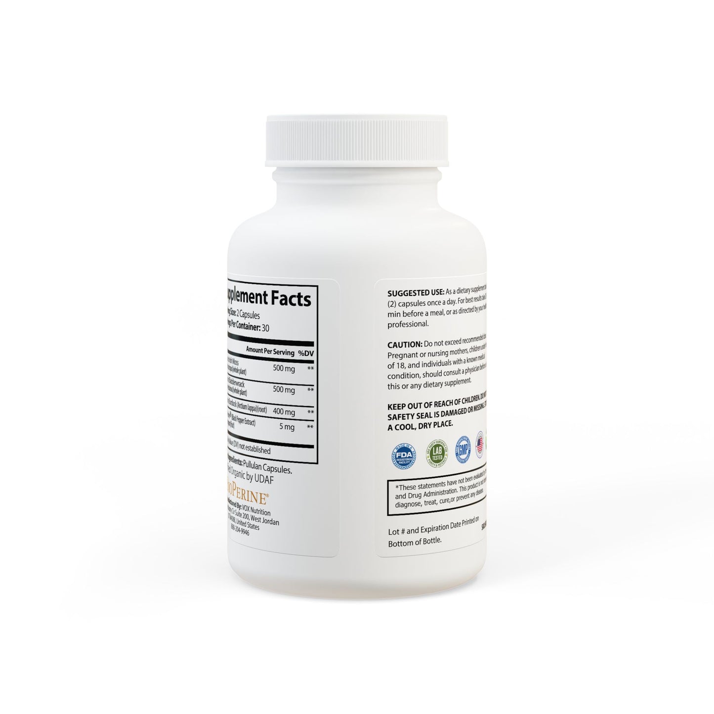 High Quality Sea Moss Supplement (60 Capsules)