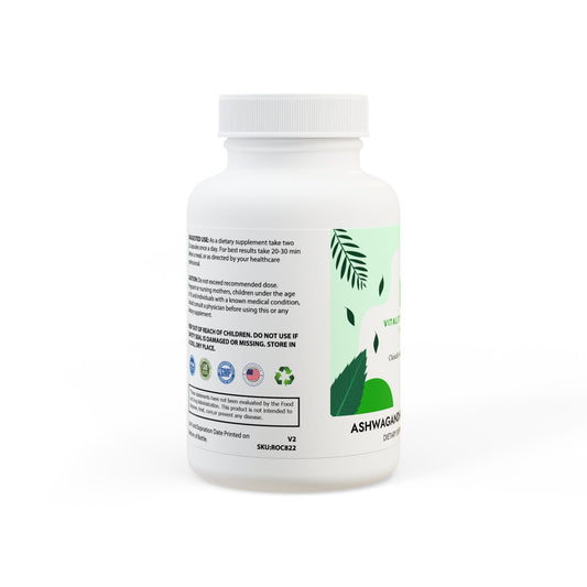 Ashwagandha and Black Pepper Supplement (60 capsules)