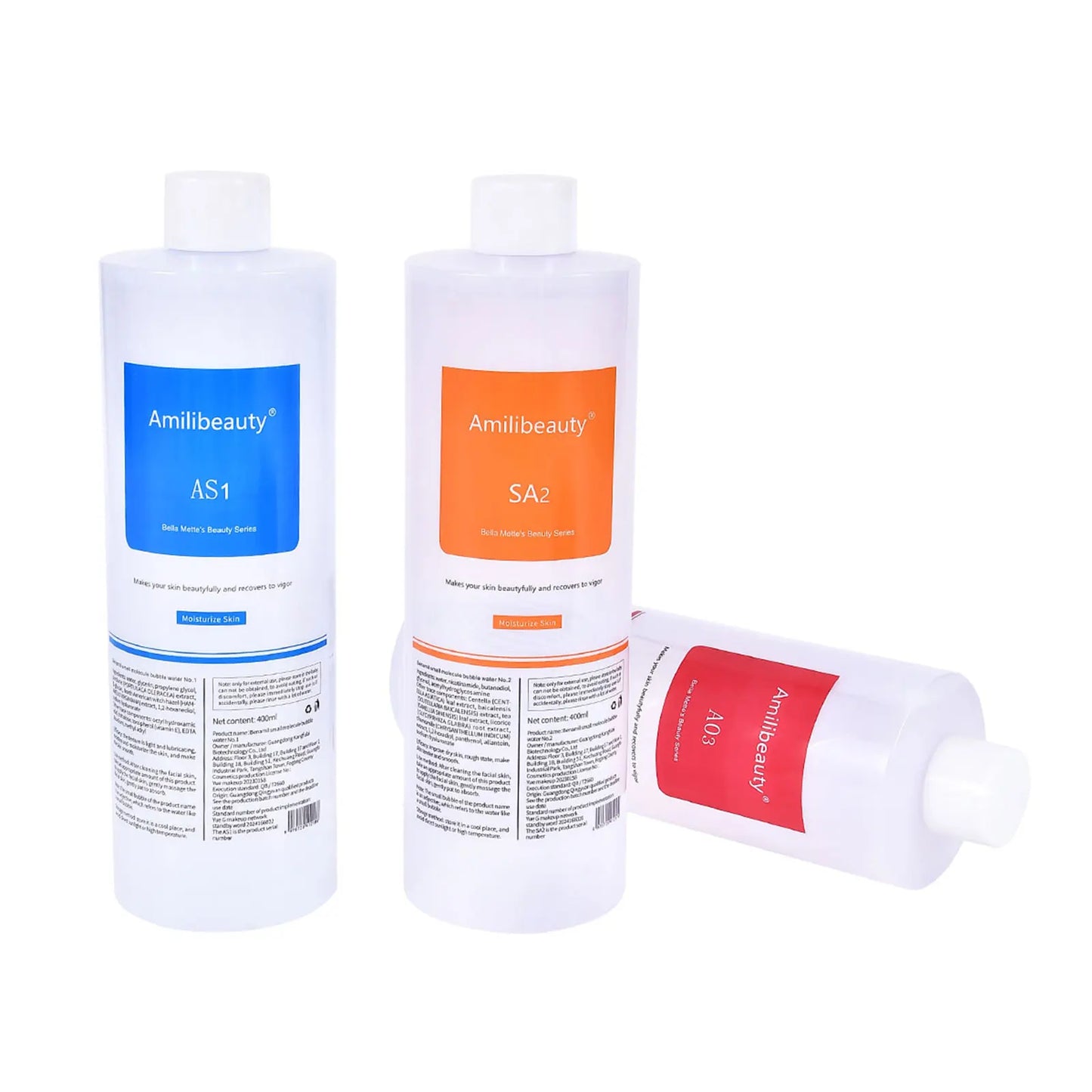 3pcs/Lot 1200ML Hydra Liquid Face Serum Facial Aqua Peel Solution