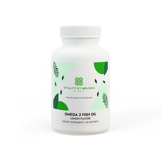 Omega 3 Fish Oil Supplement (60 Softgels)